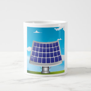 Solar Panels Large Coffee Mug
