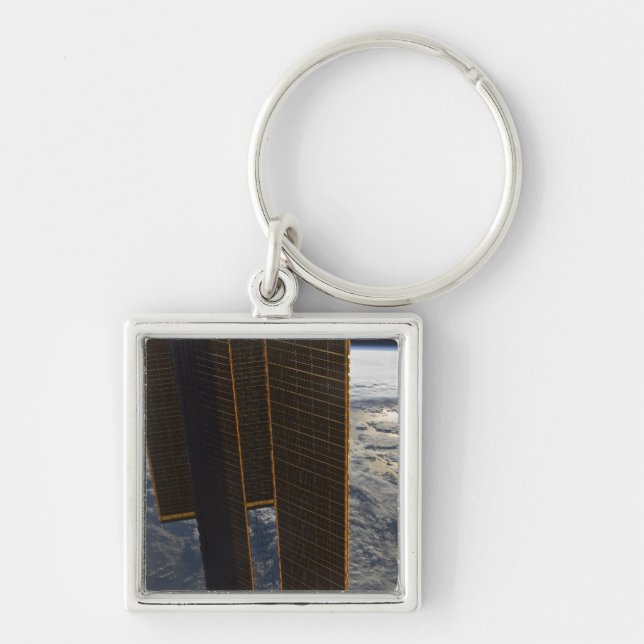 Solar panels of the International Space Station Key Ring (Front)