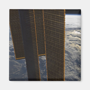 Solar panels of the International Space Station Magnet