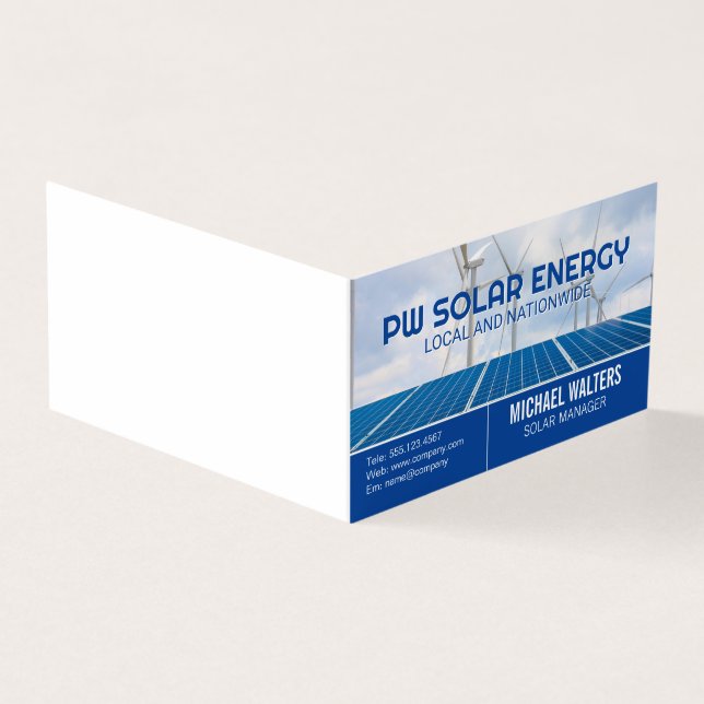 Solar Panels | Windmills | Clean Energy (Outside)