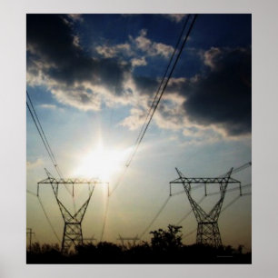 "Solar Power. Electrical Power." Poster