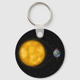 Solar Power -  Key Ring