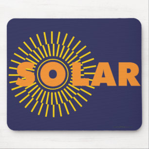Solar Power Sun Mouse Pad