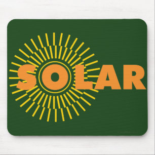 Solar Power Sun Mouse Pad