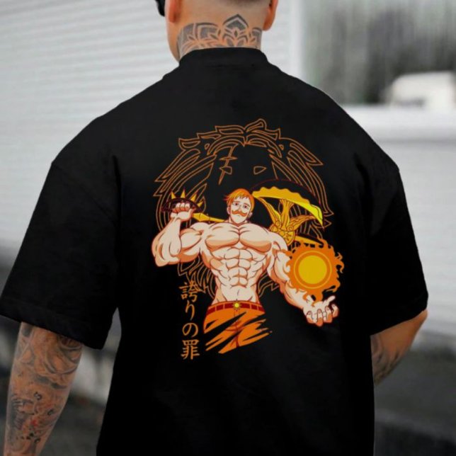 👑Solar Pride Warrior Tee – Lion’s Sun Form☀👑 (Creator Uploaded)