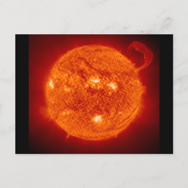 Solar Prominence - The Sun Postcard (Front)