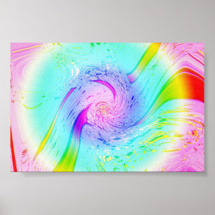 Solar rainbow poster