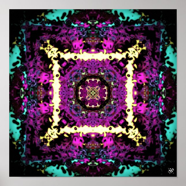 Solar sail - patterns pareidolia poster (Front)