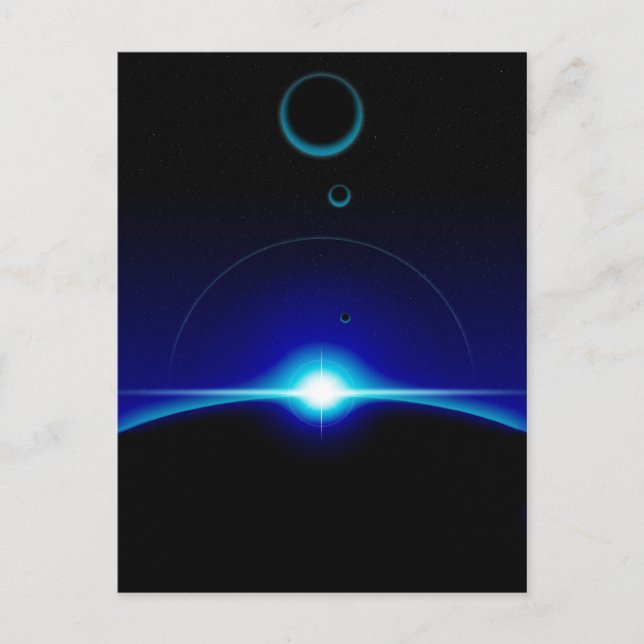 Solar Scene Postcard (Front)