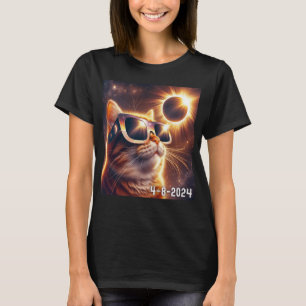 Solar Shirt 2024 Eclipse Wearing Gles
