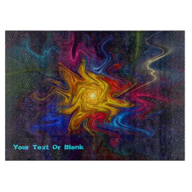 Solar Spectrum Cutting Board (Front)