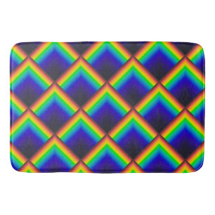 Solar spectrum scales bath mat