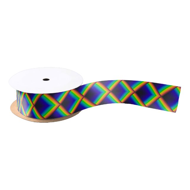 Solar spectrum scales satin ribbon (Spool)