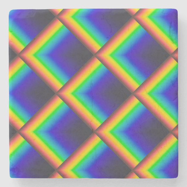 Solar spectrum scales stone coaster (Front)