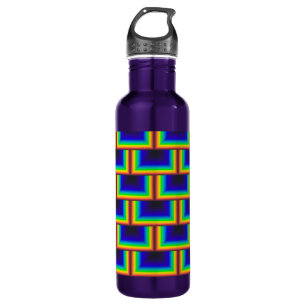 Solar spectrum square scales 710 ml water bottle