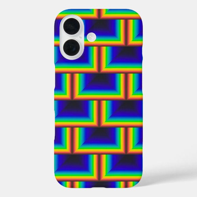 Solar spectrum square scales Case-Mate iPhone case (Back)