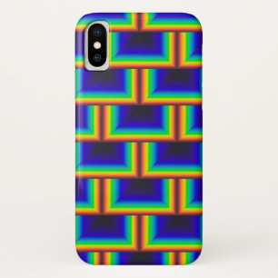 Solar spectrum square scales iPhone x case