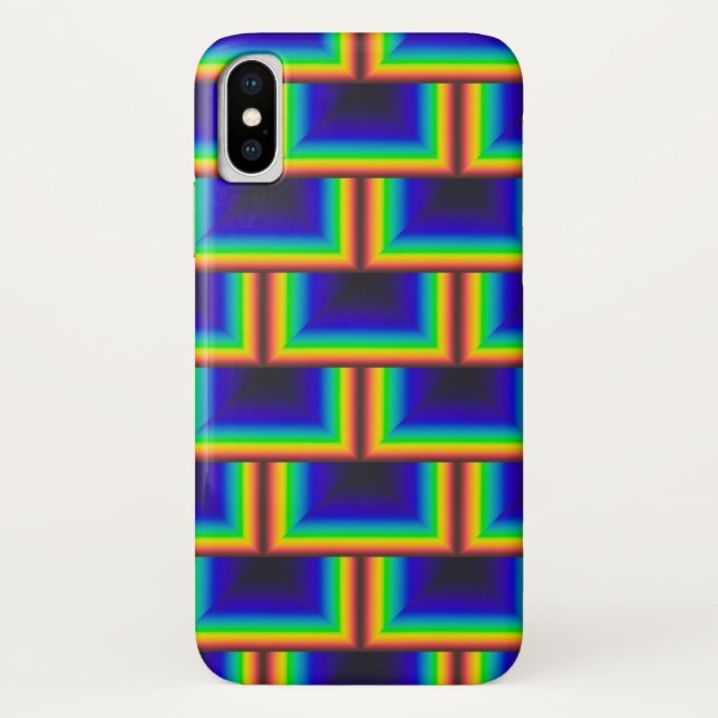 Solar spectrum square scales Case-Mate iPhone case (Back)