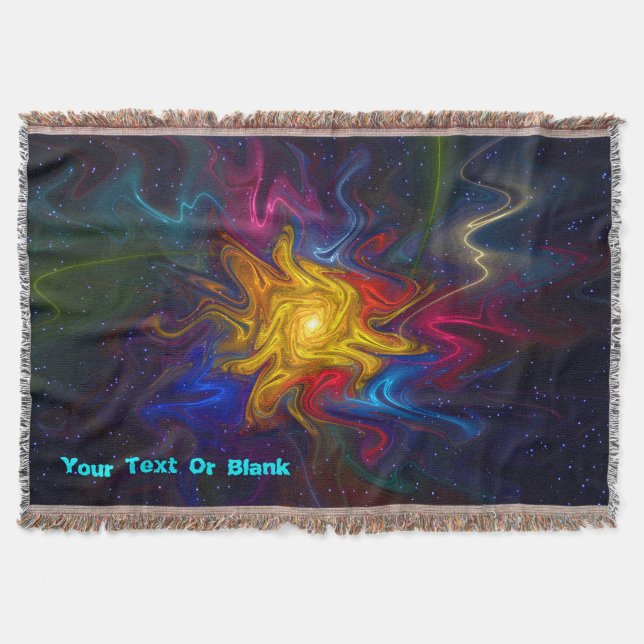 Solar Spectrum Throw Blanket (Front)