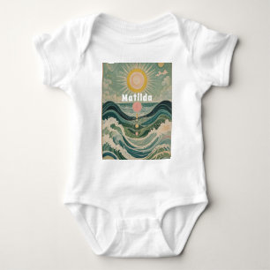 Solar Surge Personalised  Baby Bodysuit