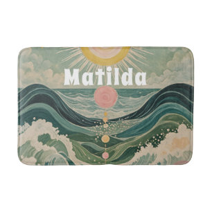 Solar Surge Personalised Bath Mat