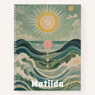 Solar Surge Personalised Notebook