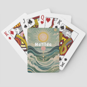 Solar Surge Personalised Playing Cards