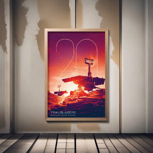 Solar System, 20 Years of Spirit and Opportunity Photo Print