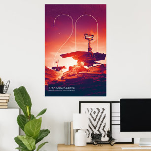 Solar System, 20 Years of Spirit and Opportunity Poster