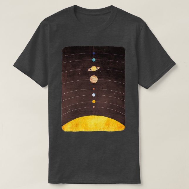 Solar System  (2) T-Shirt (Design Front)