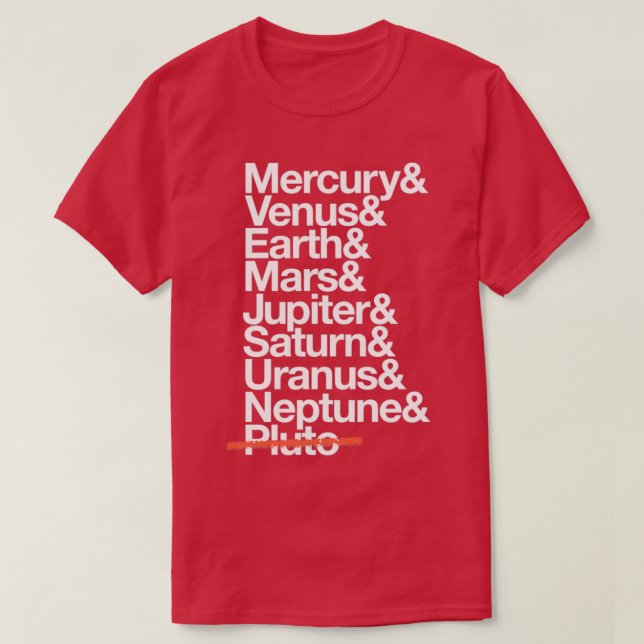 Solar System 3  T-Shirt (Design Front)