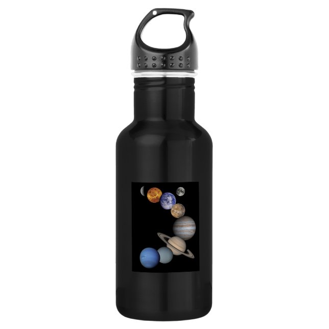 Solar System 532 Ml Water Bottle (Front)