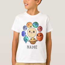 Solar System 8 Planets Boy Girl Kids