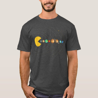Solar System Astronomy Space Video Games Funny Gif T-Shirt