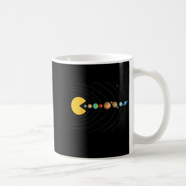 Solar System Astronomy Space Video Games Funny Gra Coffee Mug (Right)