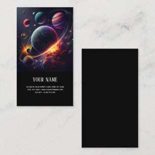 Solar System business card