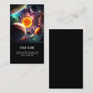 Solar System business card