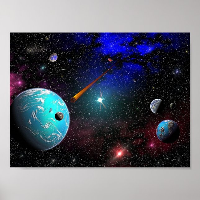 Solar System C-9G6A Poster (Front)