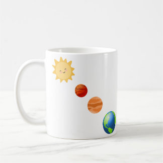 Solar system coffee mug