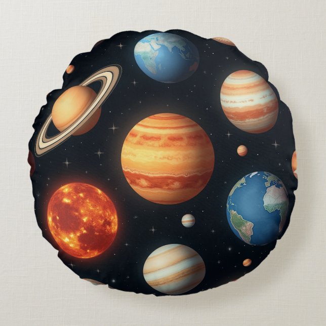 solar system cushion (Front)