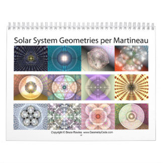 Solar System Geometries per Martineau Calendar