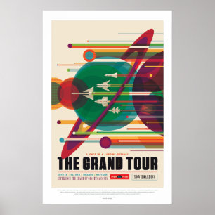 Solar System Grand Tour Poster