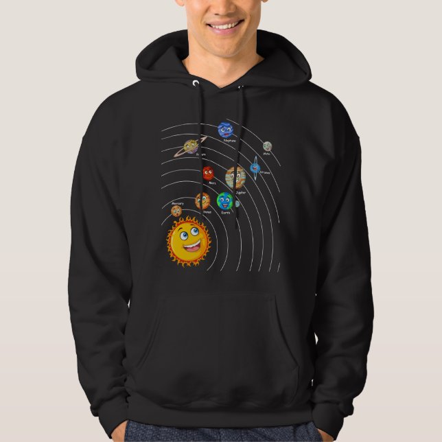 Solar system hoodie (Front)