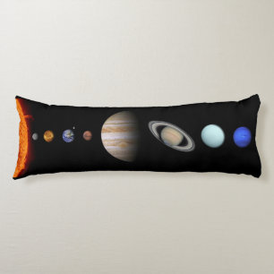 Solar System Inline Outer Space Body Pillow