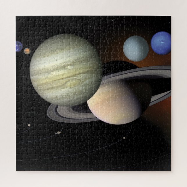 Solar System Jigsaw Puzzle (Vertical)