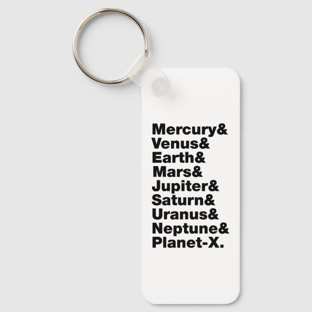 Solar System Key Ring (Front)