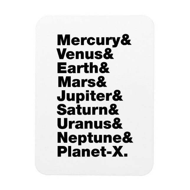 Solar System Magnet (Vertical)