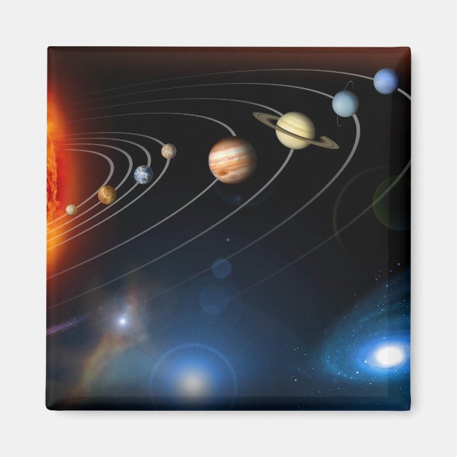 "Solar System" Magnet (Front)