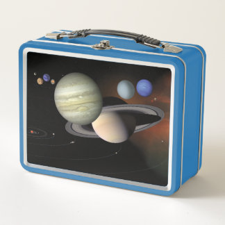 Solar System Metal Lunch Box