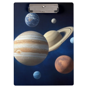 Solar System Montage Clipboard